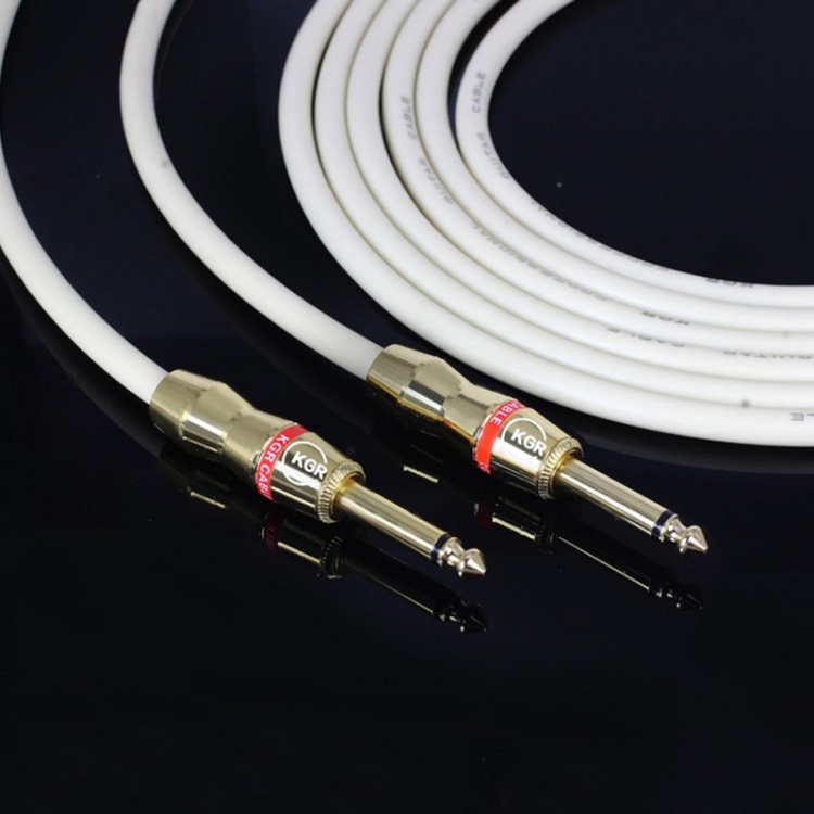 Câble Audio Professionnel 6m Pour Guitare Électrique Et Basse - Antibruit Puissant, Haute Fidélité, Prise Jack 6.35mm
