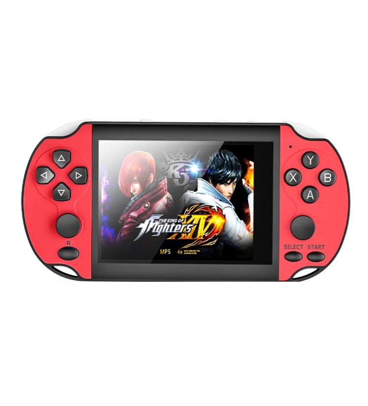 

X7S Dual Joystick Game Console 3.5-inch HD Large-screen Handheld Game Console(Red)