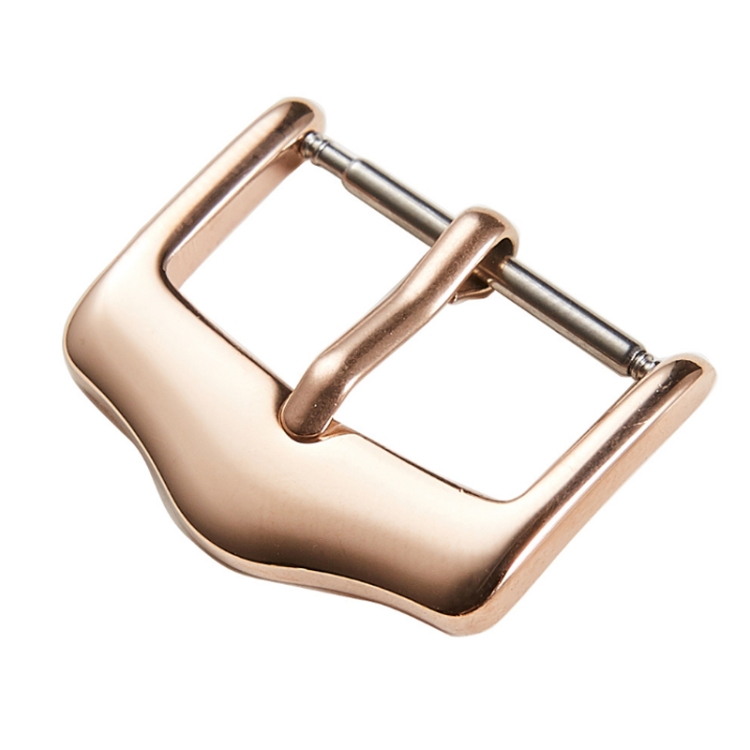 

3 PCS Stainless Steel Triangle Watch Pin Buckle Watch Accessories, Color: 14mm Rose Gold