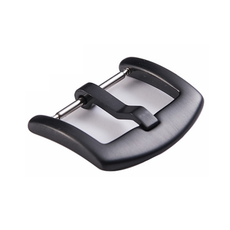 

3 PCS 316L Stainless Steel Watch Buckle Watch Accessories, Color: 18mm IP Black