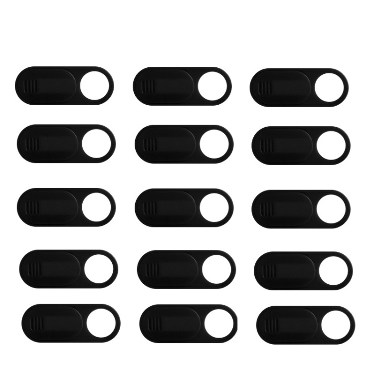 

15 PCS Mobile Computer Front Camera Privacy Protection Cover(Black)