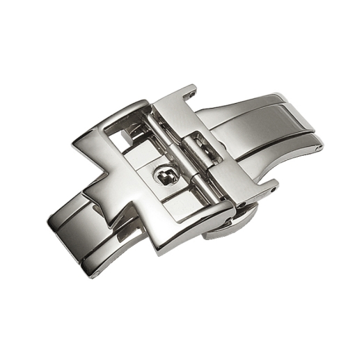 

VC Stainless Steel Butterfly Pin Buckle Watch Accessories, Style: 18mm Butterfly Buckle(Silver)