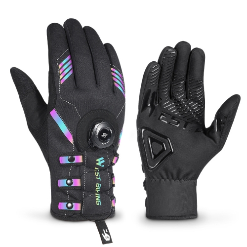 

A Pair WEST BIKING Cycling Breathable Self-locking Gloves with Buckle, Size: 2XL(Colorful Type)