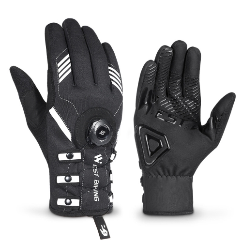 

A Pair WEST BIKING Cycling Breathable Self-locking Gloves with Buckle, Size: 2XL(Anti-light Type)