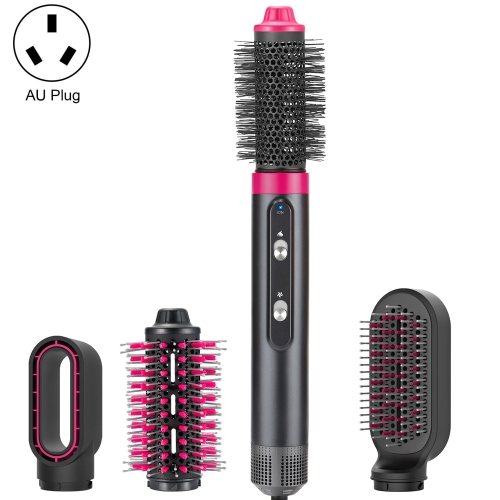 

4 In 1 Hair Dryer Curling Straight Comb Hot Air Comb(AU Plug)