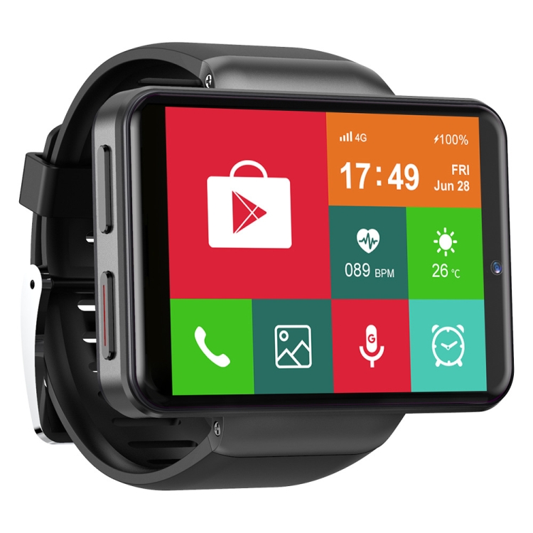 

TICWRIS MAX S 2.4 inch 3+32G Facial Unlock Dual Camera Smart Watch(Black)