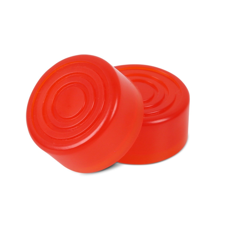 

10 PCS JT1808 Electric Guitar Tuner Pedal Cap(Red)