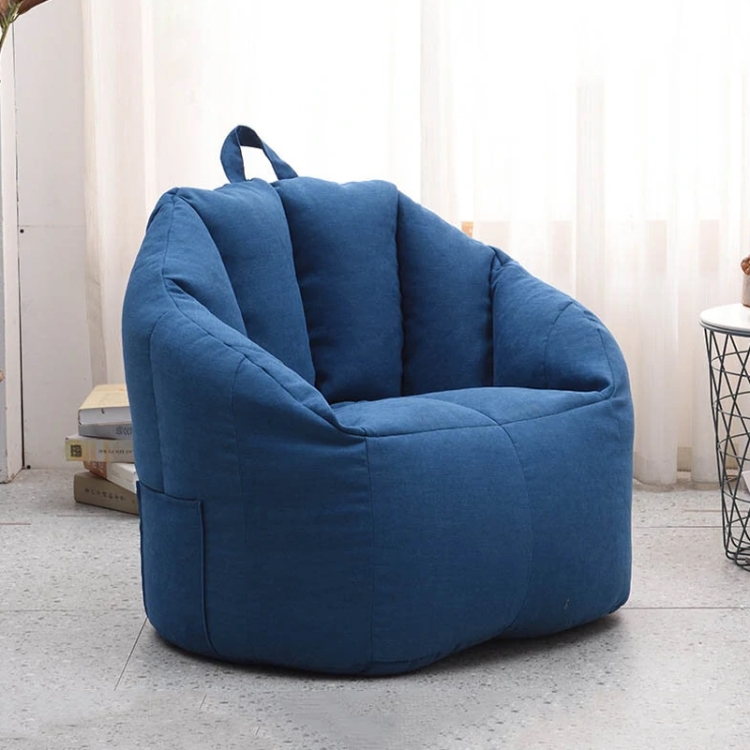 

Cotton Lazy Sofa Removable And Washable Cloth Cover(Royal Blue)