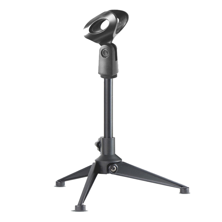 

HM101B Standard Foldable Microphone Desk Stand with U-shaped Clip