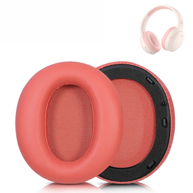 

2 PCS Headset Earmuffs Sponge Cover for Edifier W820nb,Style: Red