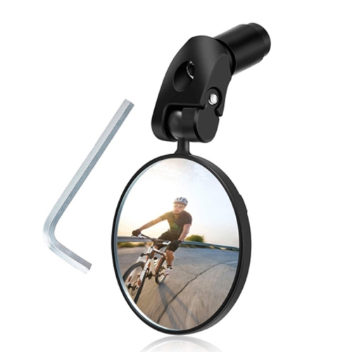 

2 PCS Bicycle Convex Rearview Mirror Large View 360 Degree Rotating Mirror