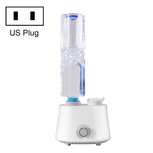 

Air Humidifier Home Large Fog Volume Portable Desktop Atomizer, US Plug(White)