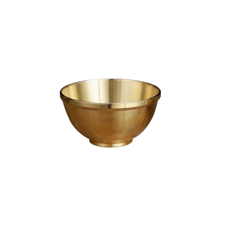 

2 PCS Pure Copper Thickened Water Cup For Buddha, Size: Medium(Copper Color OPP Package)