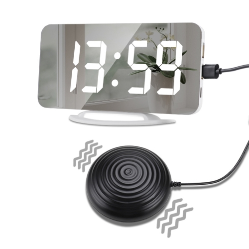 TS-8202 Multifunctional LED Vibration Mirroring USB Alarm Clock