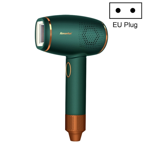 

Aimanfun Home IPL Laser Photon Rejuvenation Hair Removal Instrument, Plug: EU Plug(Dark Green)