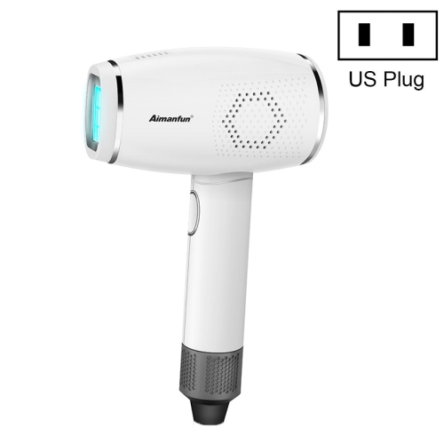 

Aimanfun Home IPL Laser Photon Rejuvenation Hair Removal Instrument, Plug: US Plug(Ivory)