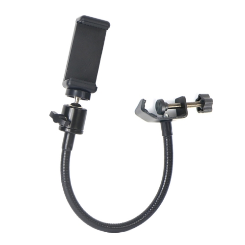 

RG-10 Microphone Phone Live Hose Holder, Spec: Code Hose+PTZ+Phone clip