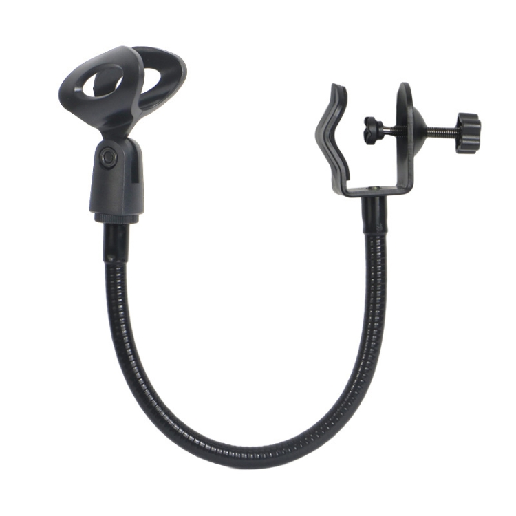 

RG-10 Microphone Phone Live Hose Holder, Spec: C-shaped Hose+U-shaped Clip
