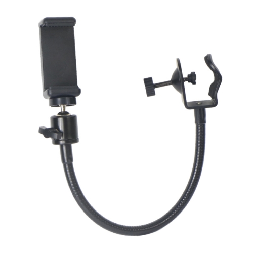 

RG-10 Microphone Phone Live Hose Holder, Spec: C-shaped Hose+PTZ+Phone Clip