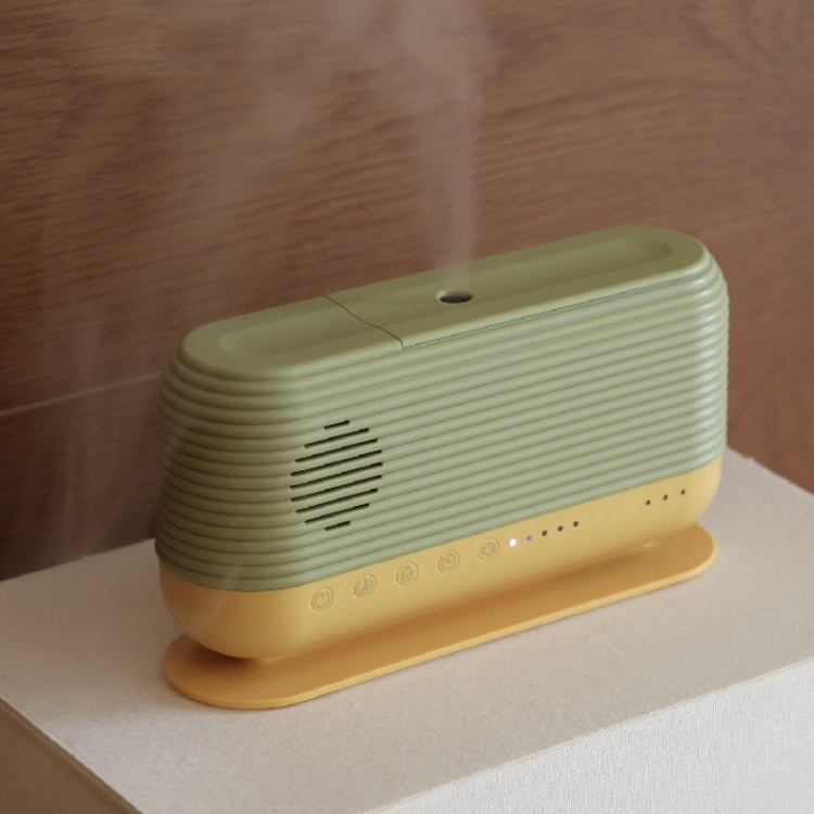 

Smart USB Aromatherapy Humidifier Home Timing White Noise Sleep Meter(Green)