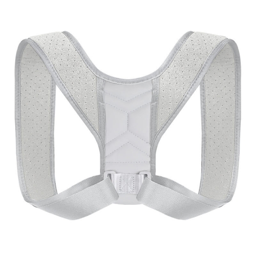 

Invisible Breathable Posture Correction Belt Adjustable Back Corrector, Size: M (Gray)