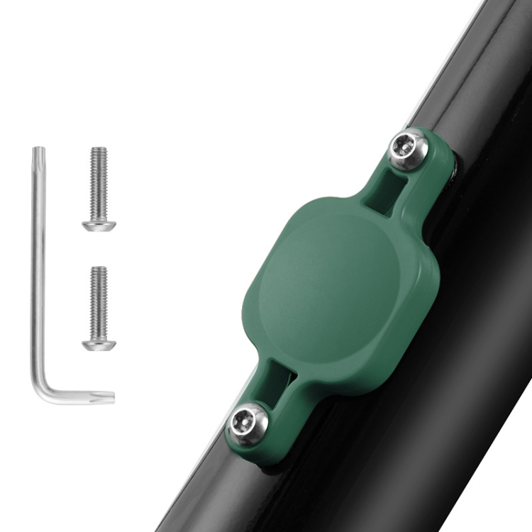 

Bicycle Tracker Anti-Lost Cover for AirTag, Color: 4633 Green