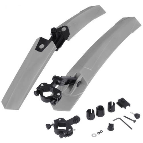 

2632 Bicycle Quick Release Mudguards, Style: Ordinary (Gray)