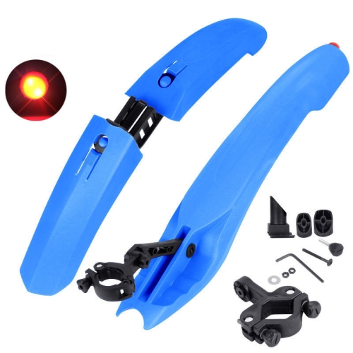 

2632 Bicycle Quick Release Mudguards, Style: Widened (Blue)