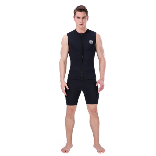 

SLINX Full Fleece Inner Diving Thermal Vest, Size: S(Black)