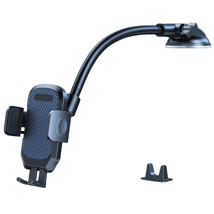 

L005L+M013 Car Suction Cup Phone Holder(Carbon Fiber)