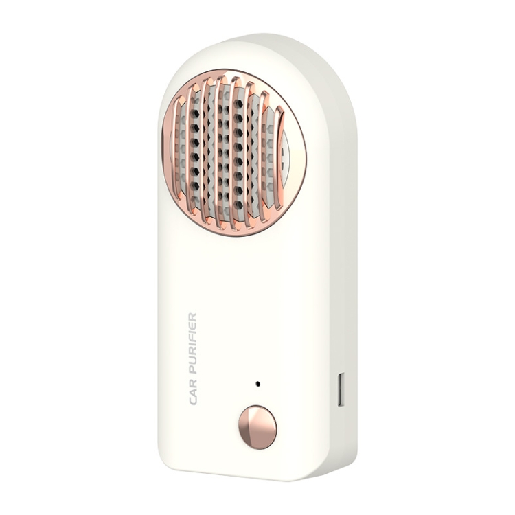 

Car Mini Air Purifier Toilet Deodorant Shoe Cabinet Sterilizer(White)