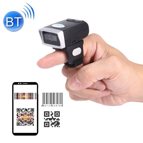 

EVAWGIB DL-D604P QR Code Wireless Bluetooth Wearable Portable 360 Degree Ring Scanner