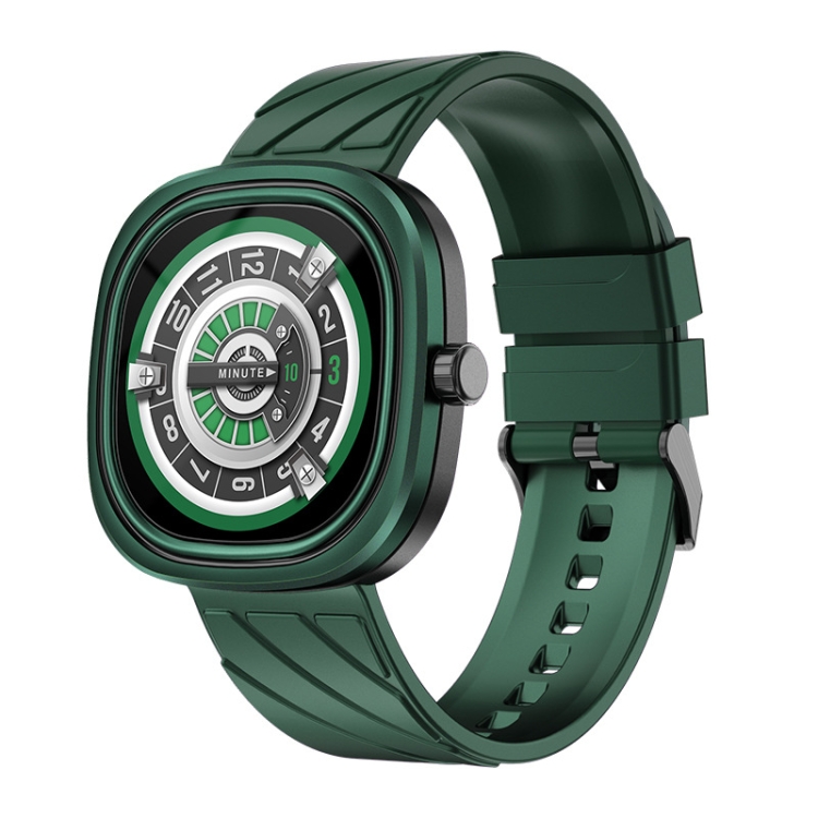 

LOANIY G32 1.32 Inch Heart Rate Monitoring Smart Watch(Green)
