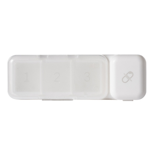 

TR017 Portable Medicine Cutter Portable Mini 7 Days Sealed Separate Medicine Box(White)