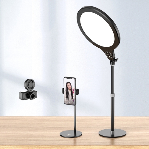 

SSKY K13 Photo Beauty Lamp Phone Telescopic Desktop Stand, Style: Desktop Version + Cool Holder