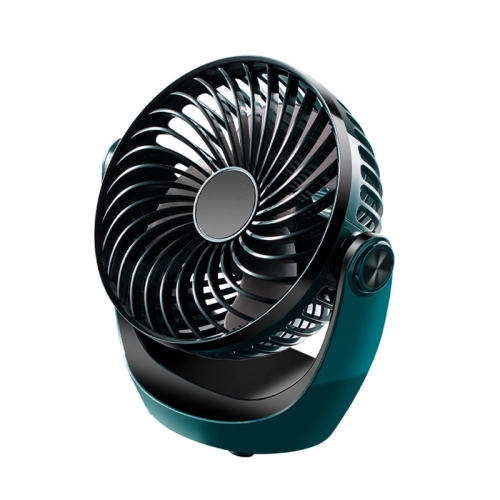 

Desktop USB Fan Charging Mini Portable Fan 2000mAh (Peacock Green)