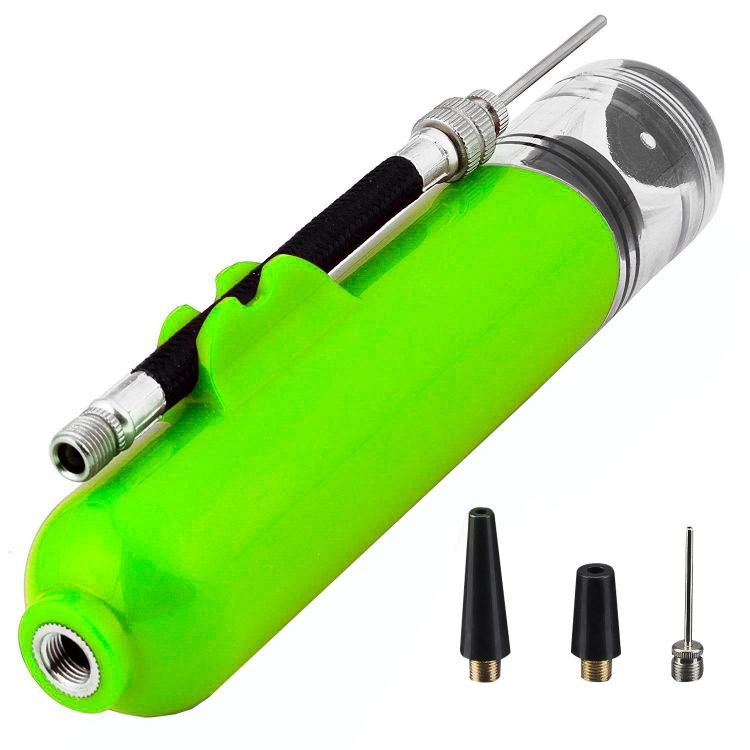 

Two-Way Mini Ball Pump Football Basketball Portable Inflatable Pump(Green)