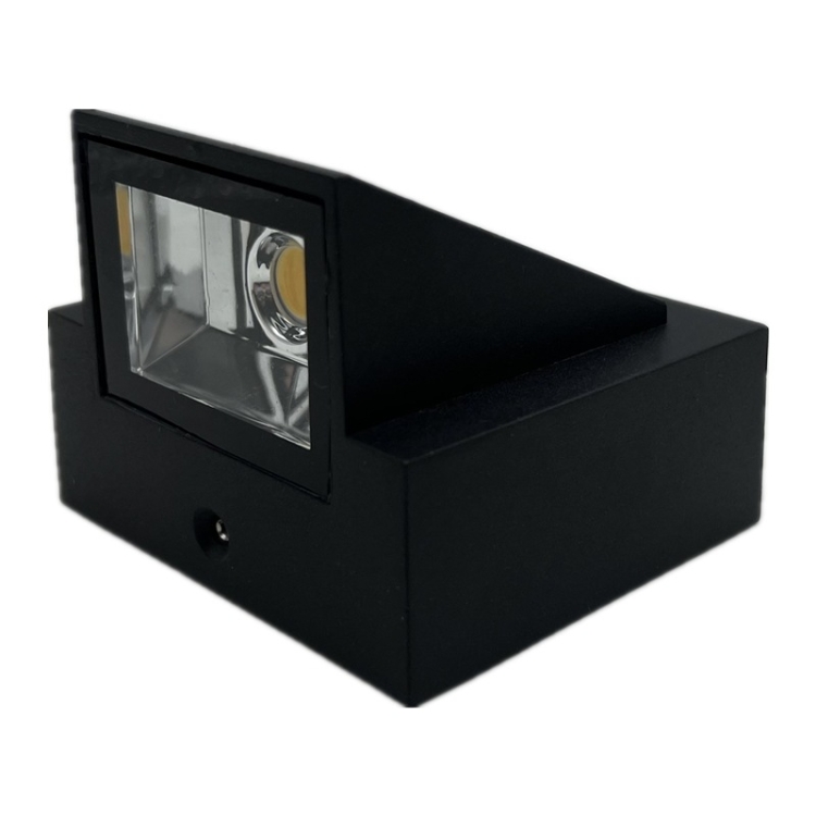 

Outdoor Square Waterproof Wall Light, Power: Single K 3W( White)