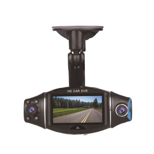 

R310F Dual-lens 1080P Network Car Driving Recorder Auto Camera, Style: With 16G Card(Without GPS)