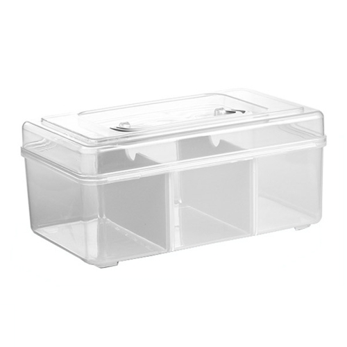 

2 PCS Portable Portable Medicine Box Home Medicine Plastic Storage Box, Style: Separate Small