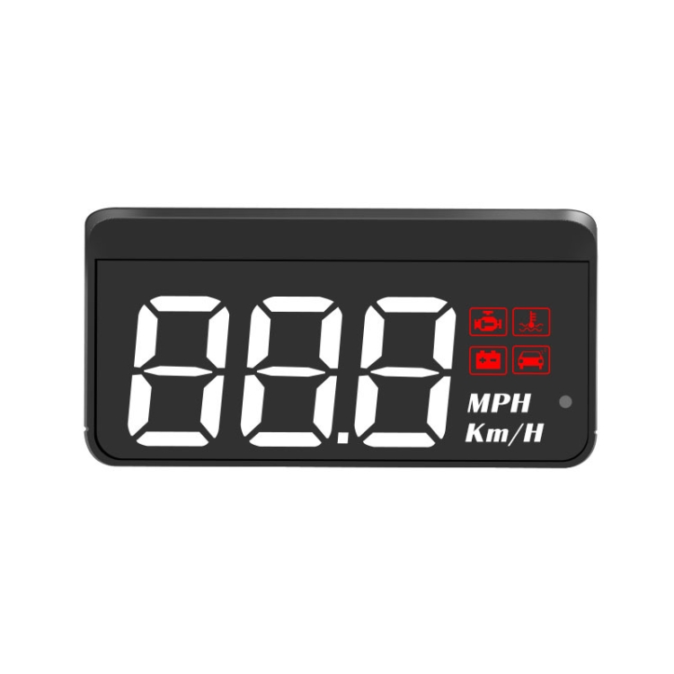 

Wireless Car OBD Speed Water Temperature Raising Instrument Panel HD Projector
