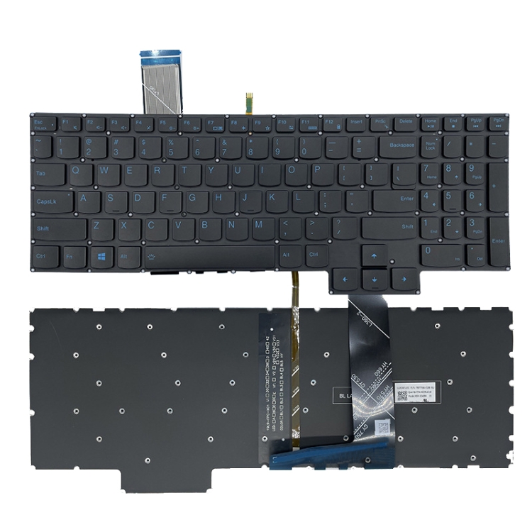 

US Version Keyboard With Backlight For Lenovo Legion Y7000 2020/R7000P/R9000P, Color: Black + Blue