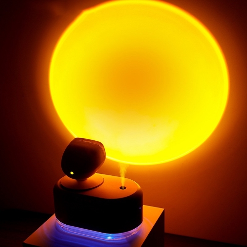 

USB Sunset Light LED Ambient Night Light Humidifier Charging Battery