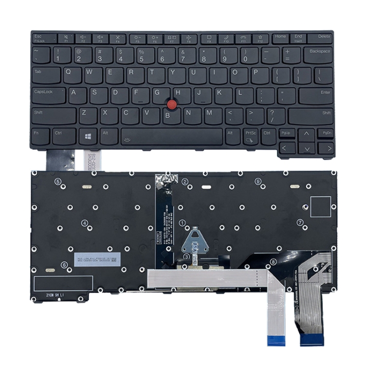 

US Version Keyboard For Lenovo ThinkPad Yoga X13 Gen2 734 5N21A21 with Backlight