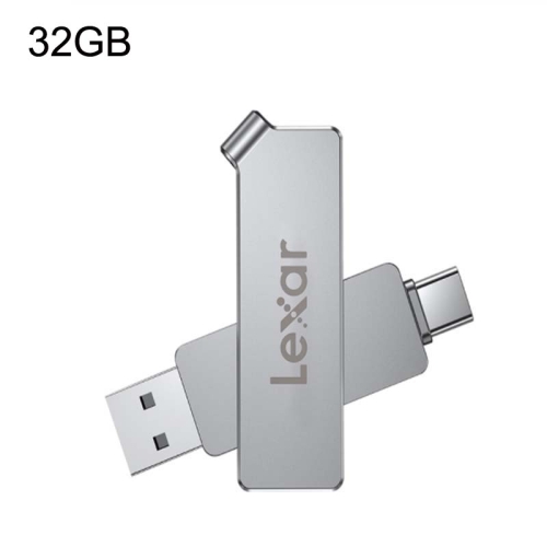 

Lexar D30C High-Speed Mobile Computer Dual Interface USB Flash Drive, Capacity: 32GB