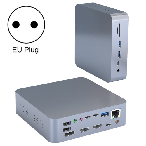 

HC470 19-In-1 Laptop Docking Station Dual Monitor for M1 MacBook Pro/Air , EU Plug