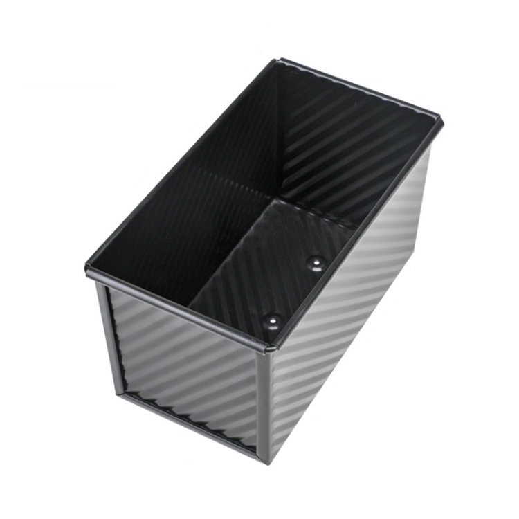 

Household Toast Cake Mold Baking Pan, Color: Black (Without Lid)