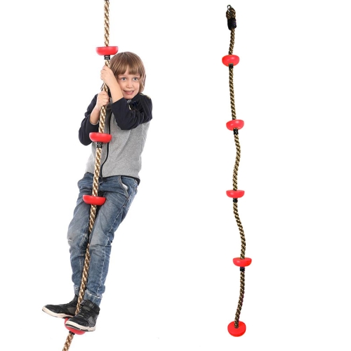 

Children Exercise Climbing Rope Five Knot Swing Rope, Color Random Delivery