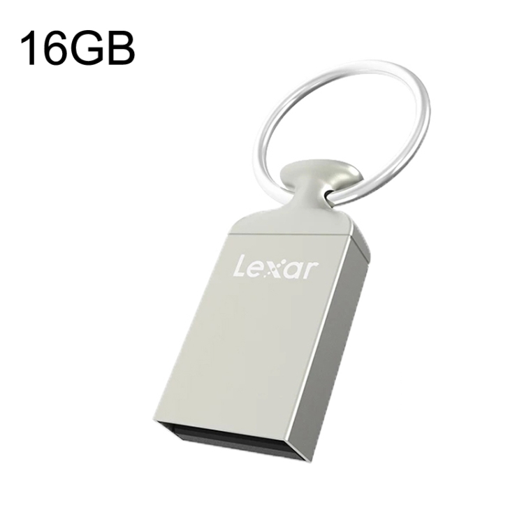 

Lexar Car Portable Mini Computer System USB Flash Drive, Capacity: 16GB(Silver Gray)