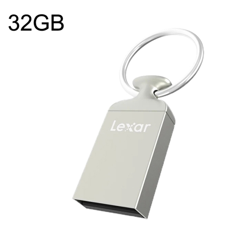 Lexar Car Portable Mini Computer System USB Flash Drive, Capacity: 32GB(Silver Gray)